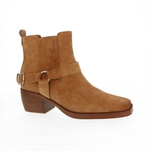 New Sam Edelman Camel Suede Bellamie Bootie Size 9.5